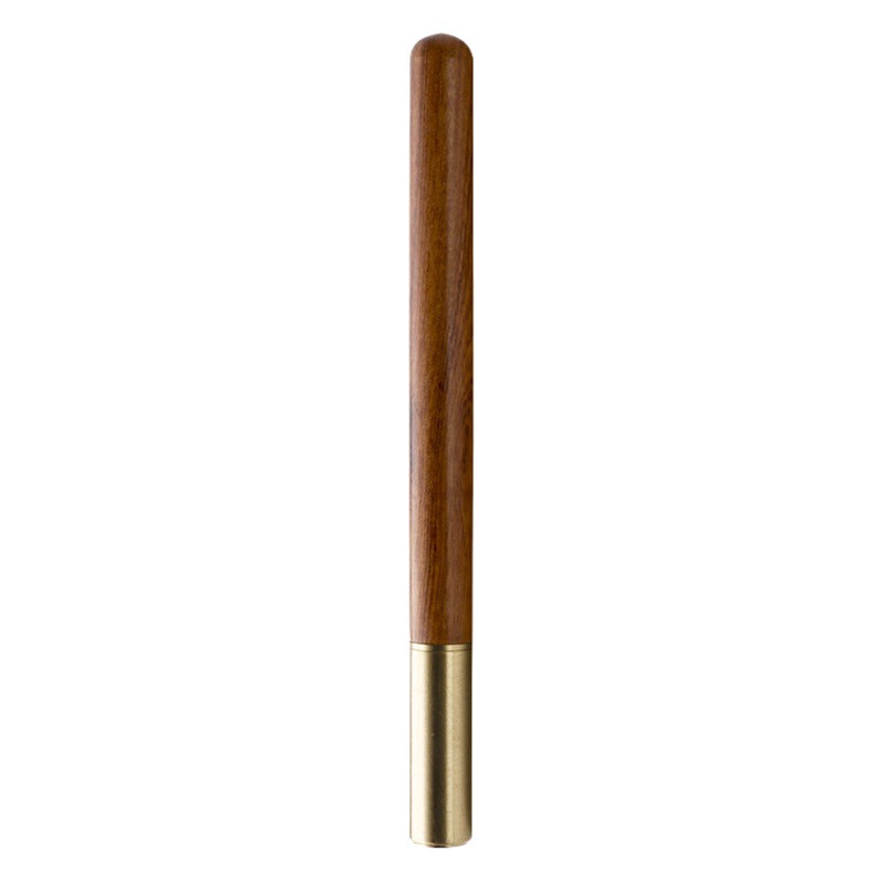 Copper Wood Advertising Wooden Signature Pen Engraving Ebony Pen Wood Signature Pen Enterprise Gift Pen Black Gel Pen
