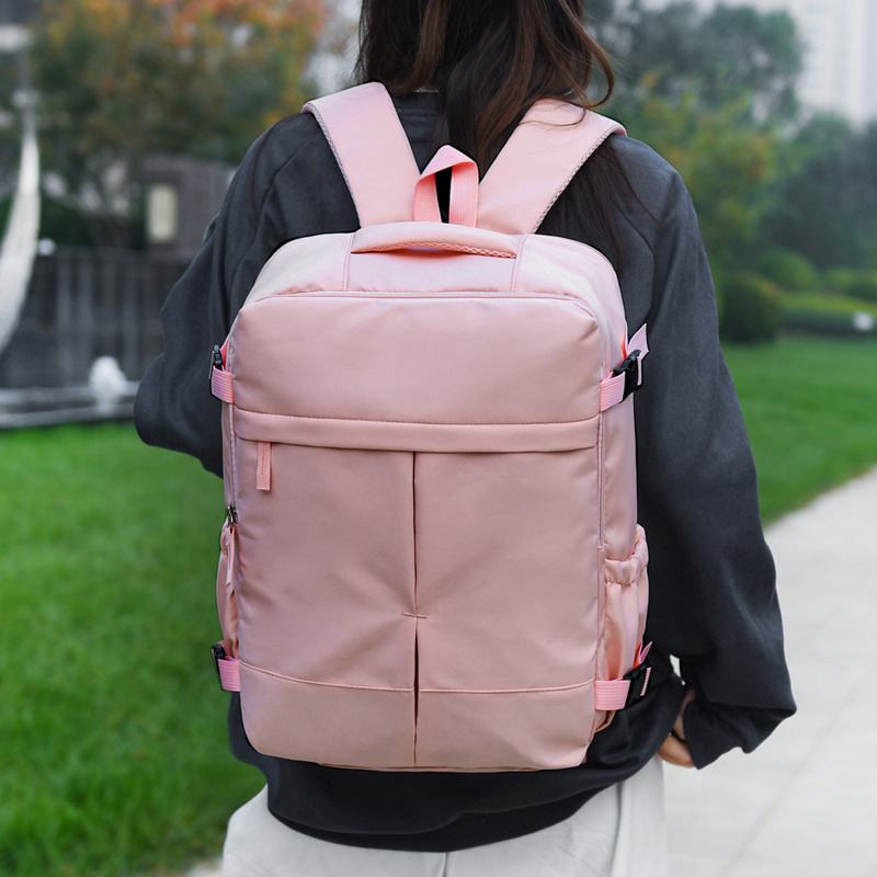 Cross-Border New Business Backpack Men's Outdoor Multi-Functional Travel Bag Waterproof Computer Bag Backpack Lightweight and Expandable