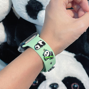 Suitable for Apple Watch Watch Strap Buckle Cute Cartoon Panda Watch Buckle