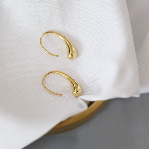 Cross-border accessories ebay earrings European and American earrings fashion creative water drop ear hooks