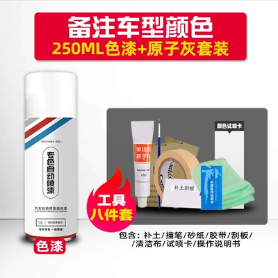 paint, car paint in pine green, Avtomobil boya qələmləri - single-bottle-of-spray-paint-primer-please-note-the-car-model-and-color-4s