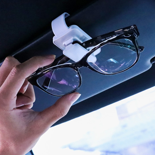 Car glasses clip for car, car supplies, sunglasses holder, sunglasses clip, creative car sun visor storage clip