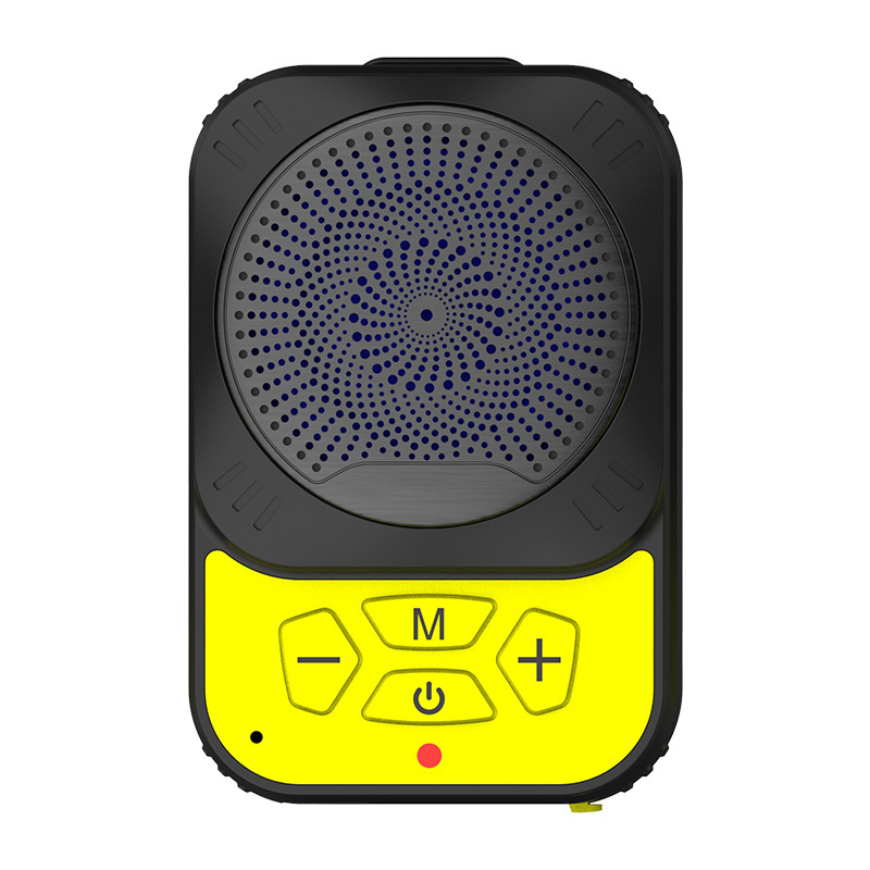 新しい襟クリップ磁気吸引bluetoothオーディオ屋外乗用ミニクリップスピーカープレーヤー携帯クリップオーディオ|undefined