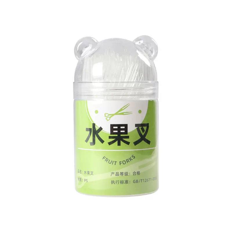 Fruit fork, handheld fruit storage system, increased thickness