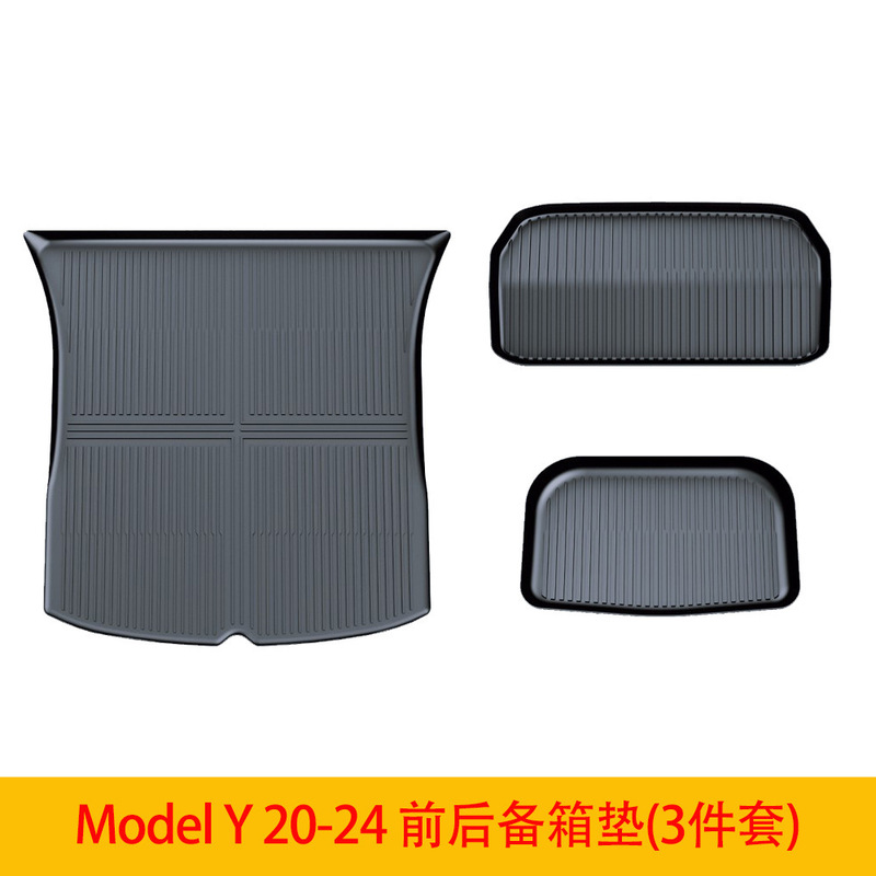 19-25種類のテスラ熙新モデルY自動車のフロアマットを適用して、左右の舵TPEフロアマットを射出する|undefined