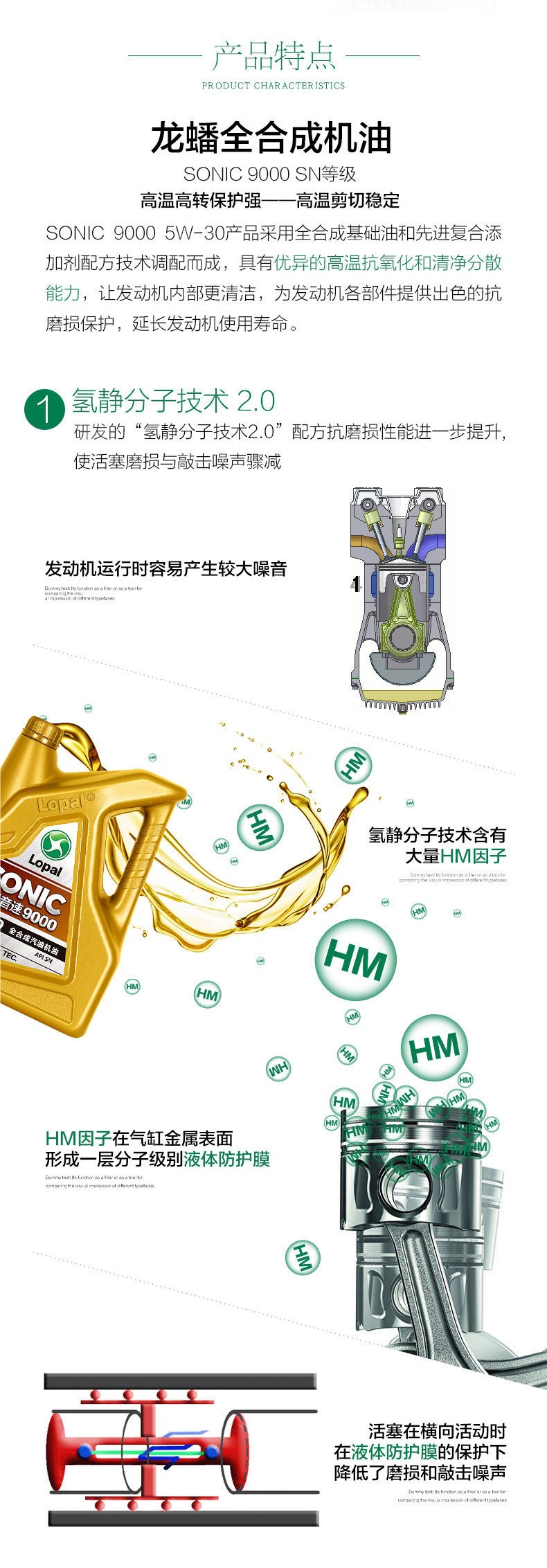 Longpan 9000 5W30 Fully Synthetic Motor Oil 5W40/0W20 National Standard 4L Silent Energy-Saving Anti-Wear SNSP Genuine Product