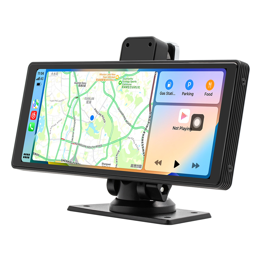 10.26 Pulgada MP5 carplay pantalla portátil 4K grabadora de conducción de doble grabación de alta definición de imagen de marcha atrás