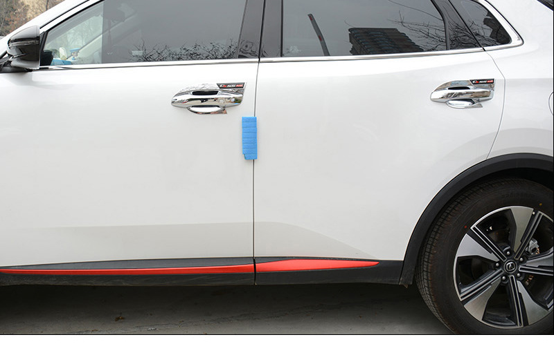 Changan Fourth Generation Cs55Plus Door Bowl Handle Sticker Car Door Handle Decorative Frame Anti-Scratch Protection Sticker Modification Accessories