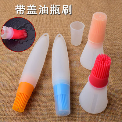 goods in stock thickening Graduation silica gel Lecythus Oil pot Oil control Brush soy sauce baking BBQ Brush bbq