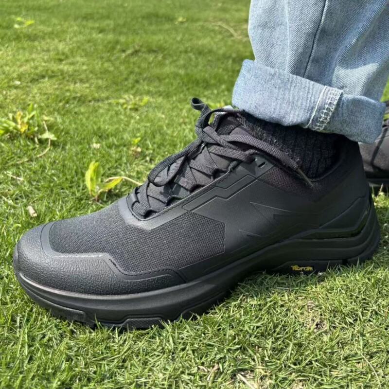 High-Quality Outdoor Hiking Men's Shoes with Lace-Up Mesh, Breathable, Non-Slip, Trail Shoes, Sports Running Shoes, Hiking Shoes