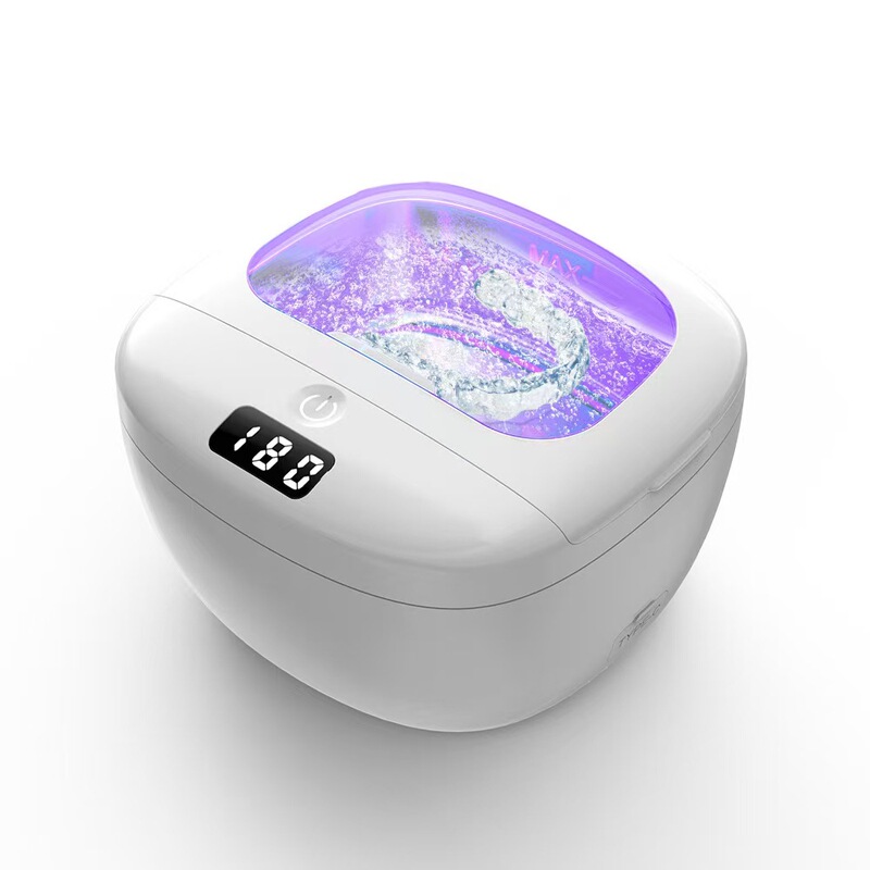 热卖跨境超声波清洗机牙套假牙清洗器小型家用珠宝首饰清洁机牙刷|undefined