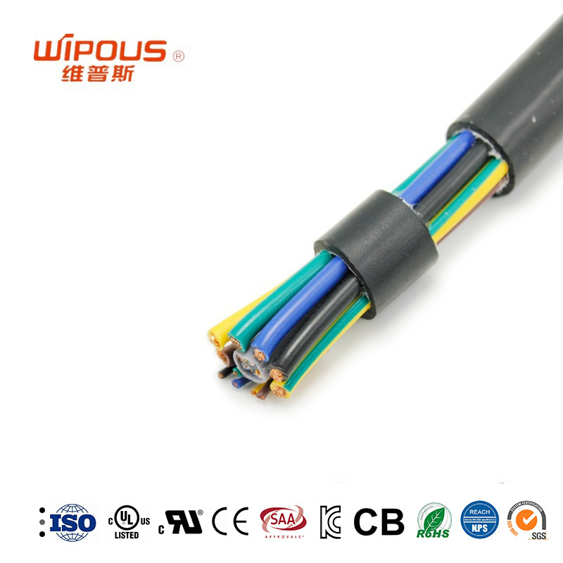 源头直供 美标认证线材UL2587 26AWG*10C耐磨电子线