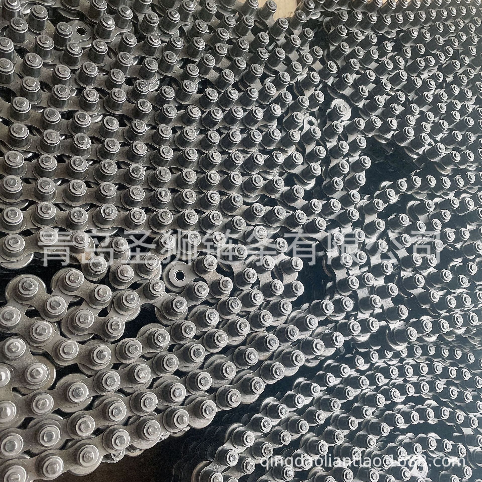 12BS-3倍速链带大滚轮输送链带侧滚轮输送链侧滚轮倍速链全钢制链