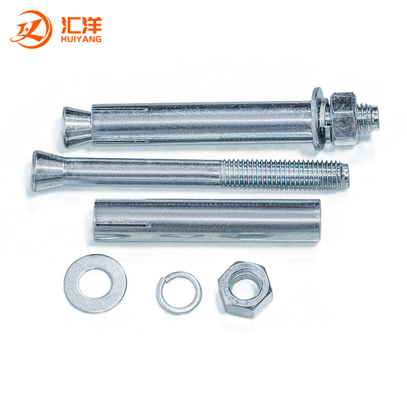 National standard galvanized expansion screw extended explosive bolt M6M8M10M12M14M16 * 70x80x100mm