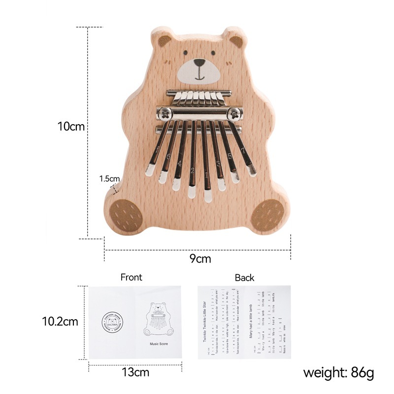 Orff 打楽器 5 音象ノックピアノ幼児知育玩具ベビー音楽早期教育親指ピアノ|undefined