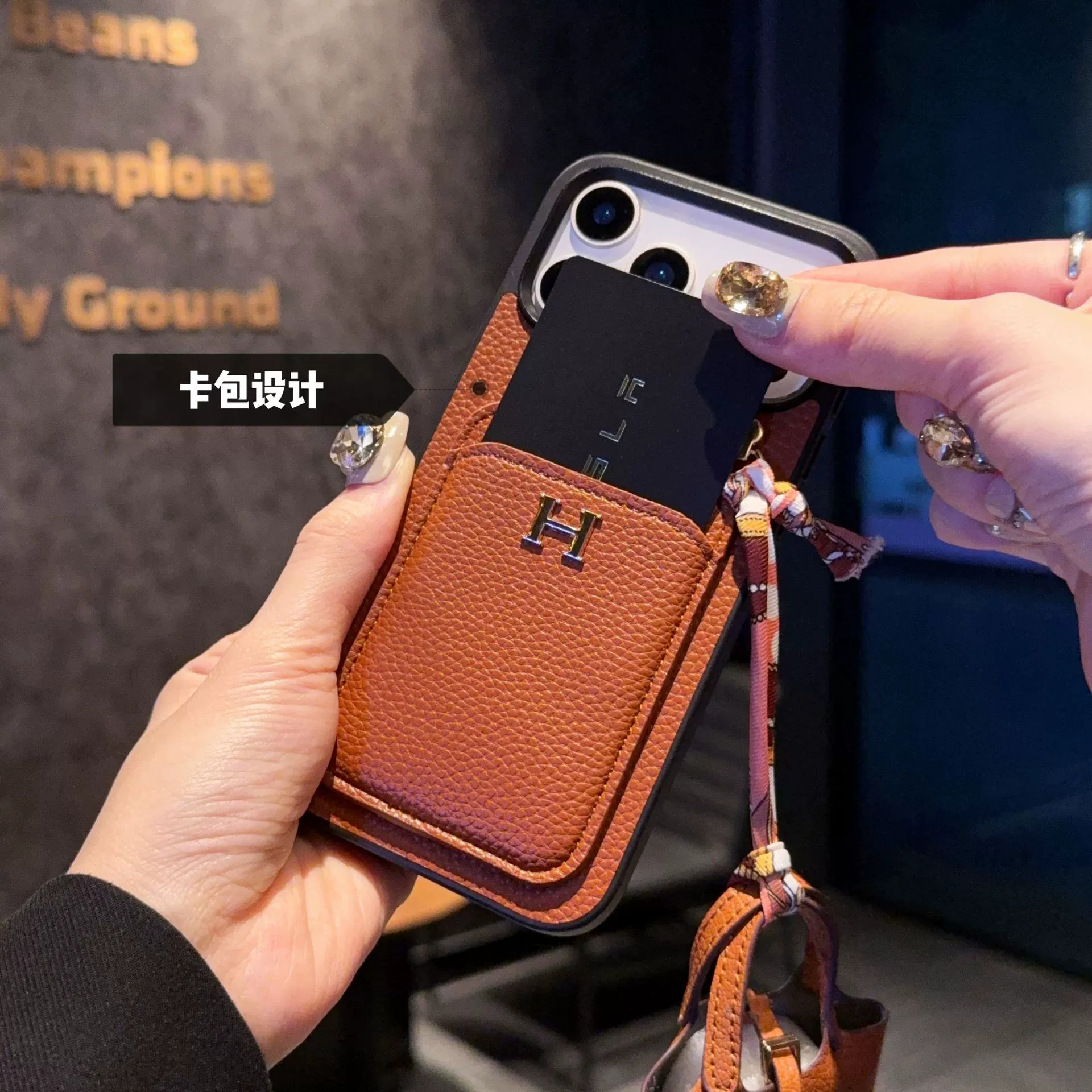 Apple, совместимый iPhone 17, чехол для телефона, iPhone15 Pro, держатель для карт, наушники, iphone