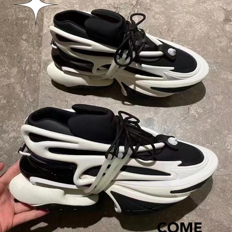 Paris Balmain Space Yacht Bullet Shoes for Men and Women, Fashionable and Versatile Casual Sports Shoes