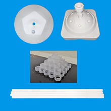 气球拱门支架PVC杆子底座环扣配件