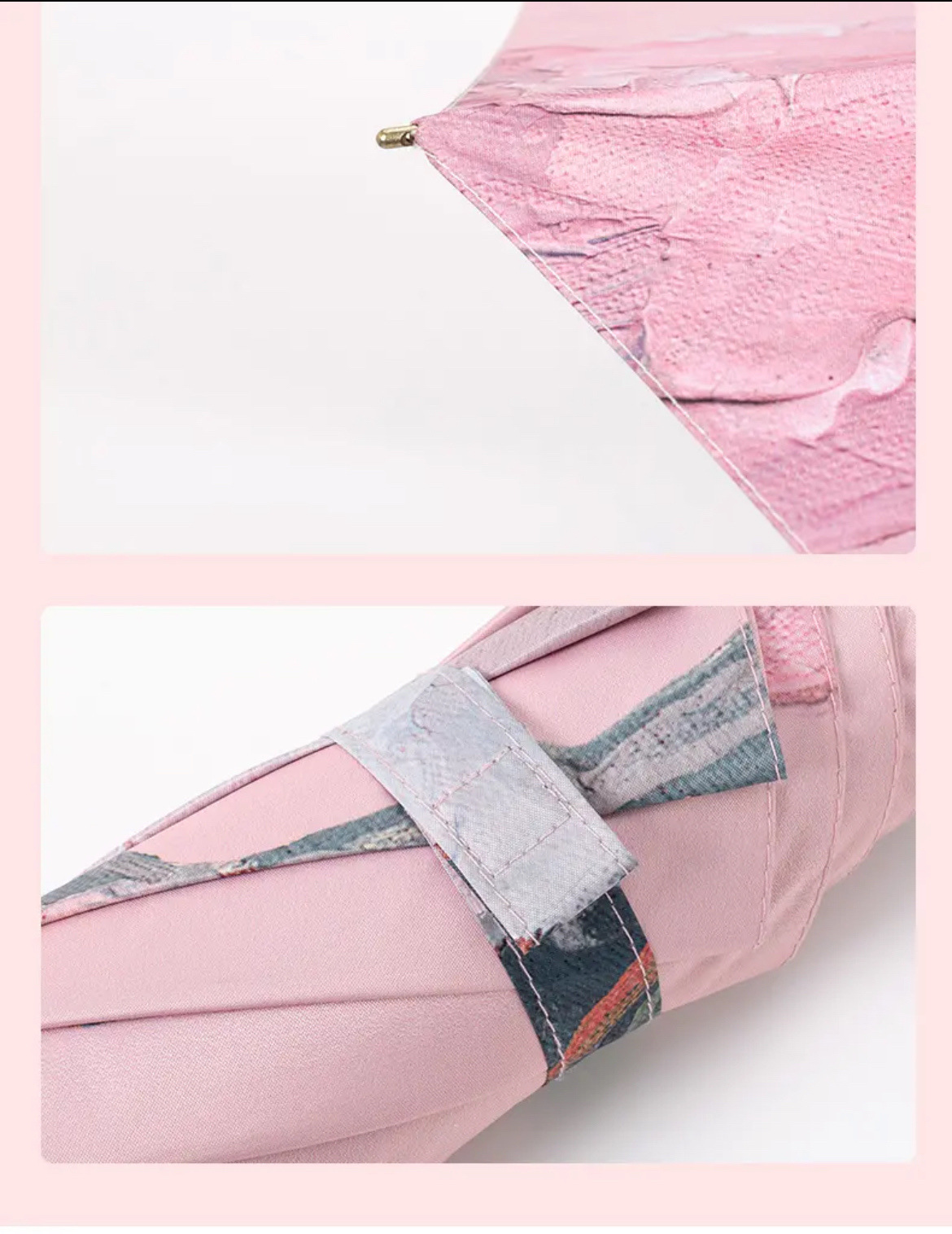 [해외직구] 이중층 티타늄 자외선 강화 방지 양산 1세트(2EA)