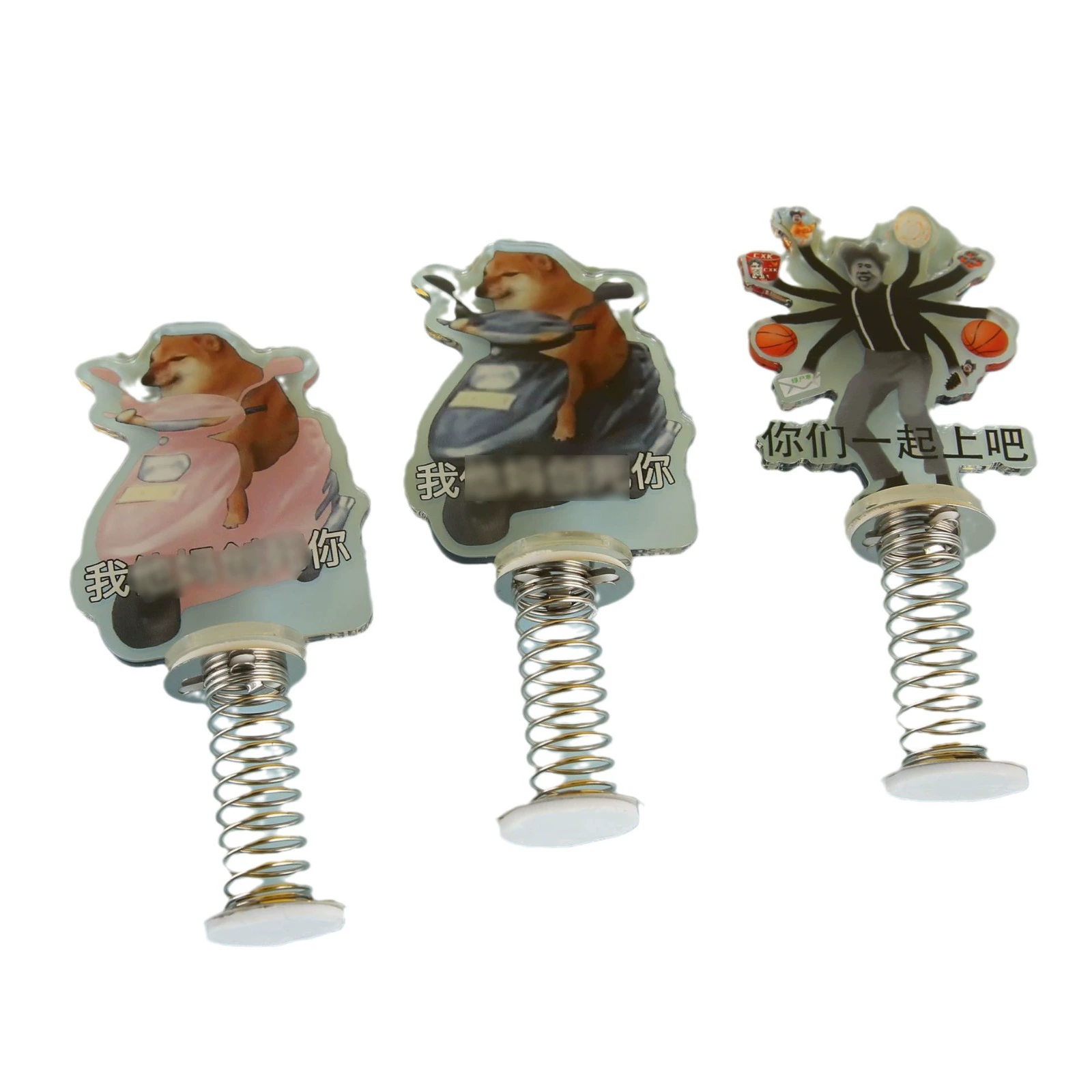 Аcrylic stand custom made from pictures to make desktop hanging ornaments diy humanoid animation card display stand