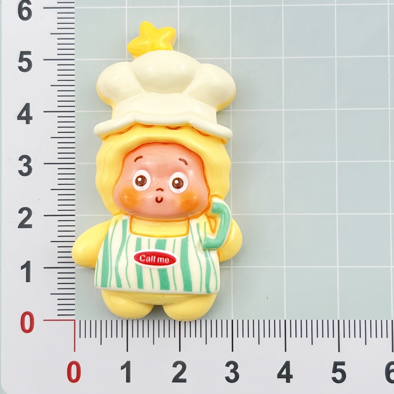 卡通中卡星星人diy树脂配件手工发夹手机壳钥匙扣冰箱贴饰品材料|undefined