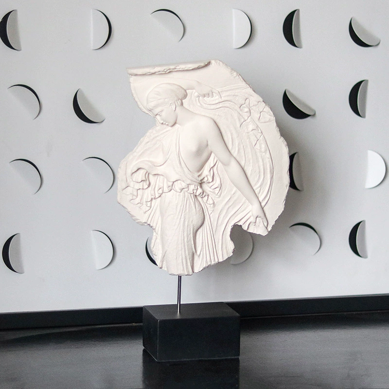 French Middle -style Swing Arts Art Venus Plane Prosperity Mythical Goddess Sculpture Model Room Decoration