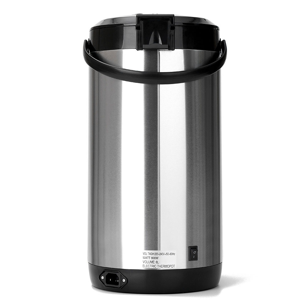 Botella de agua eléctrica transfronteriza de 8L de gran capacidad, hervidor de agua caliente de aislamiento térmico doméstico de oficina, máquina de beber de agua de temperatura constante, hervidor automático de agua