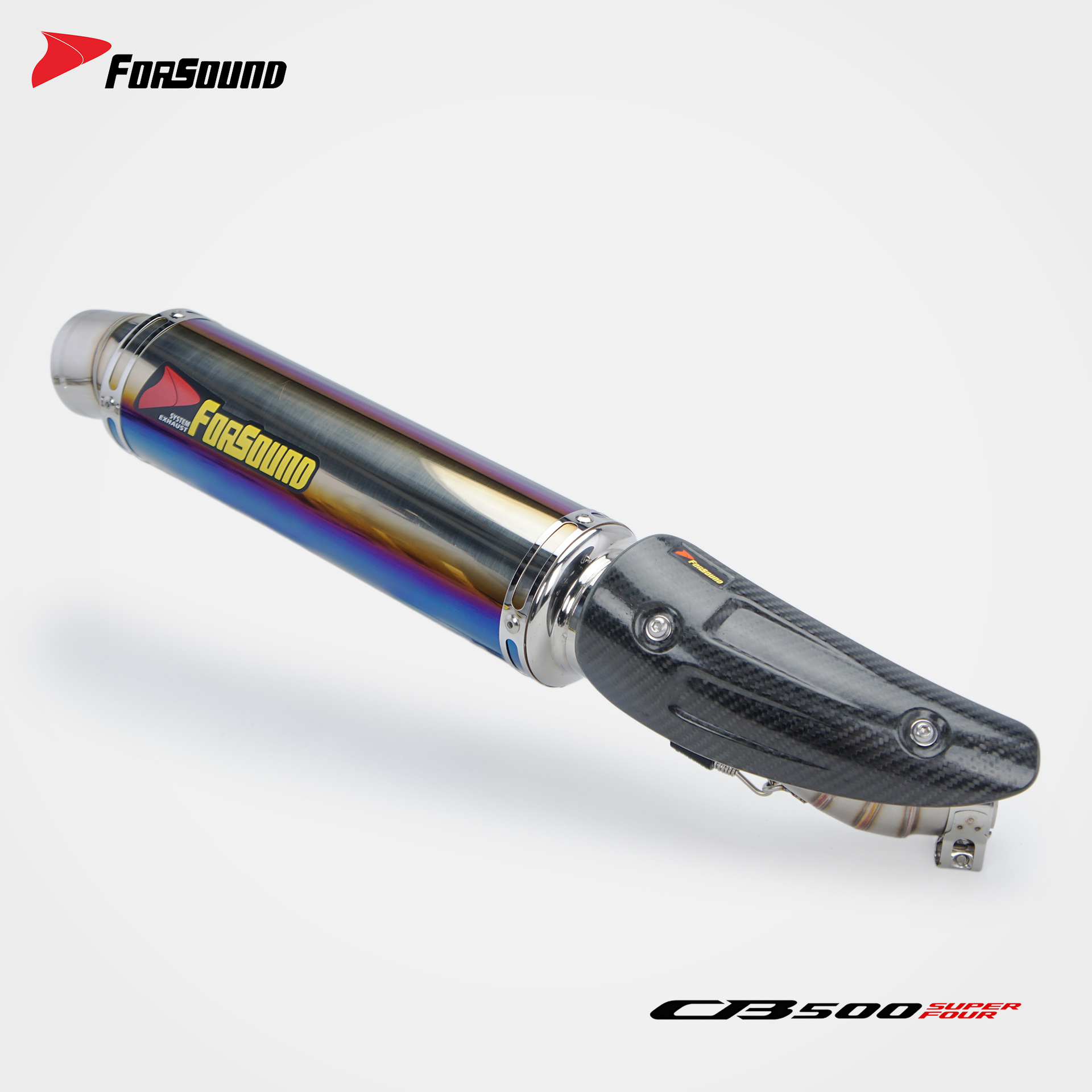 Suitable for HONDA CB500SF modified mid-tail section stainless steel motorcycle exhaust pipe