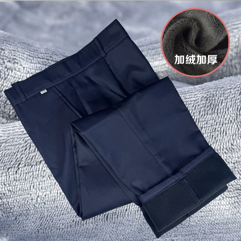 Зимние бархатные толстые комбинезоны комбинезоны брюки мужские и женские мастерские