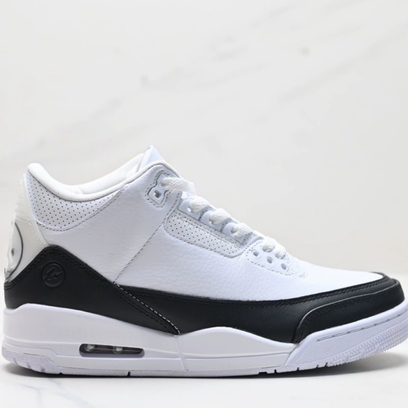 Мужские баскетбольные кроссовки Putian Shoes Pure Original AJ3 Series на воздушной подушке Fujiwara Hiroshi в клетку в стиле ретро, ​​самые удобные для игры, средний верх