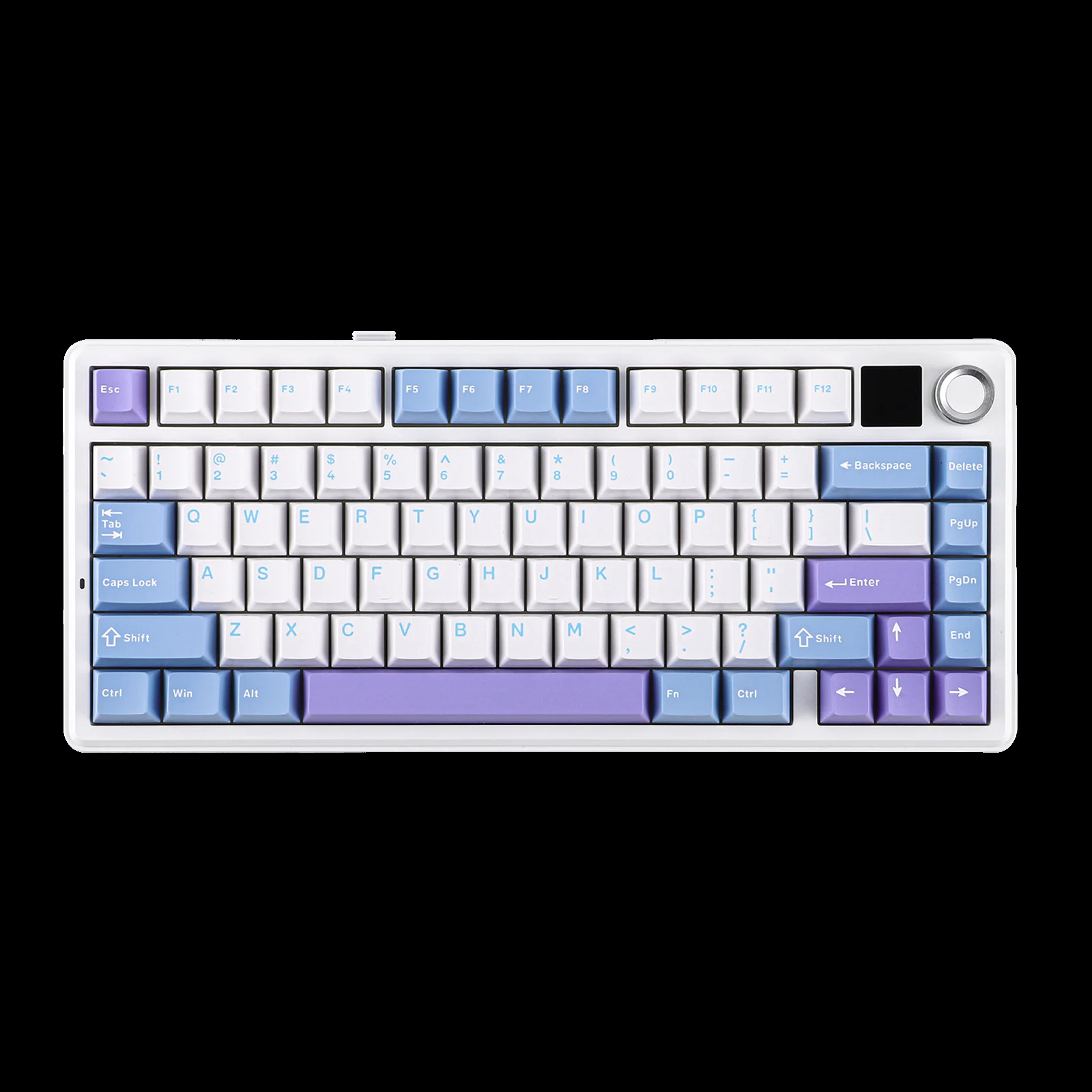 AULA Tarantula F75 estructura de junta de teclado mecánico personalizada tecla completa intercambiable en caliente inalámbrico de tres modos Bluetooth MAX