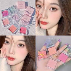 Capel Monochrome Blush Blue Blush Purple Palette Matte Vitality Nude Makeup Repair Palette Orange Duo Same Style Affordable for Students