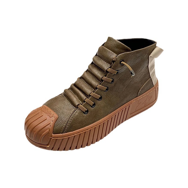 Botas Martin para hombre, estilo coreano de caña alta, zapatillas deportivas versátiles y casuales de moda, zapatos para hombre de comercio exterior transfronterizo