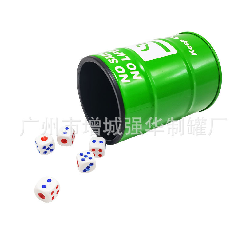 厂家批发马口铁罐油桶罐礼品包装75笔筒收纳金属罐色盅筛盅密封