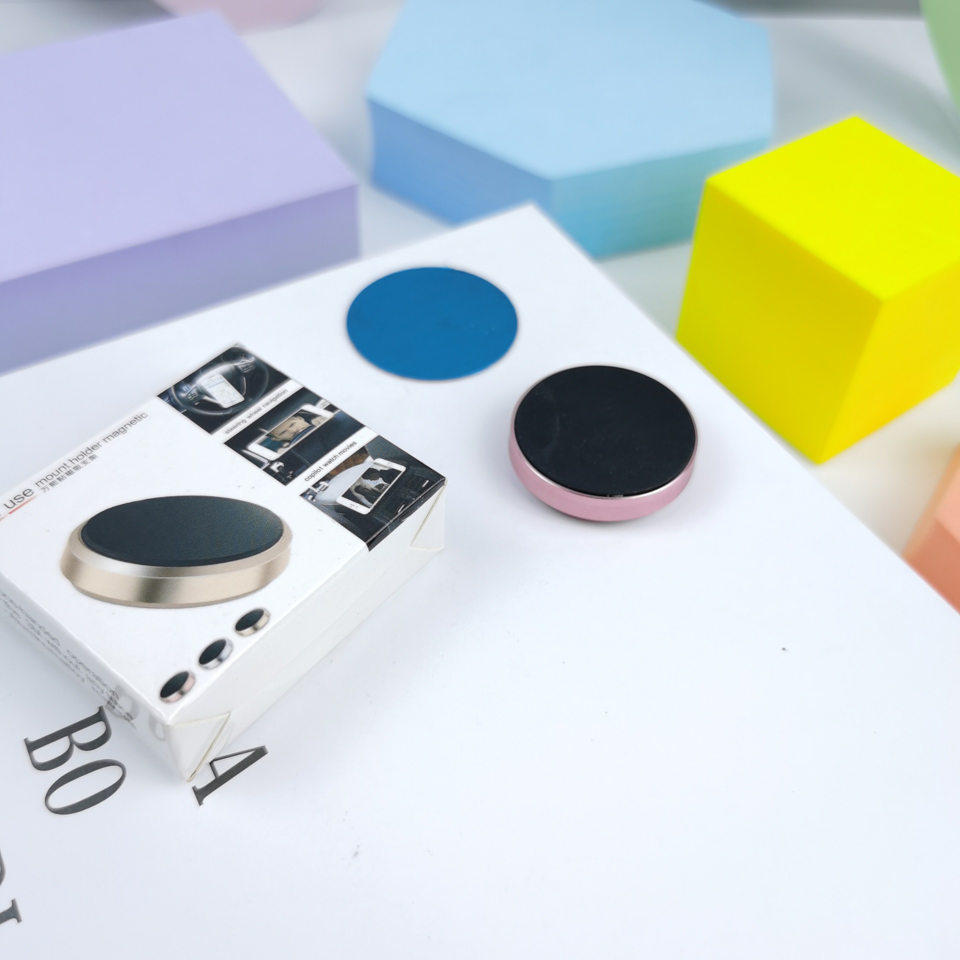 Sostenedor magnético universal del teléfono del coche conveniente para el mini tenedor universal del imán del metal de la navegación del coche