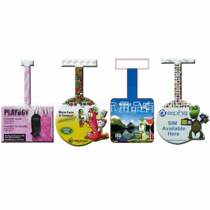 厂家生产跳跳卡、产品宣传用跳跳卡、异形货价签、促销价格签