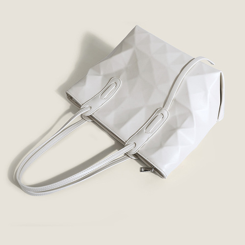 Geometric Herringbone tote bag for women 2024 Spring New Style, Sensual, College Students, Class Commuting, Handbag, Single Shoulder Bag