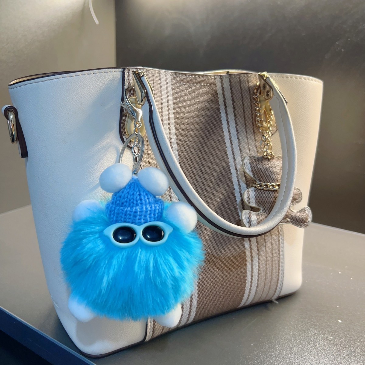 Nueva mascota Linda pequeña Cerda monstruo muñeca colgante anti-perdida llavero mochila colgante felpa Super lindo regalo