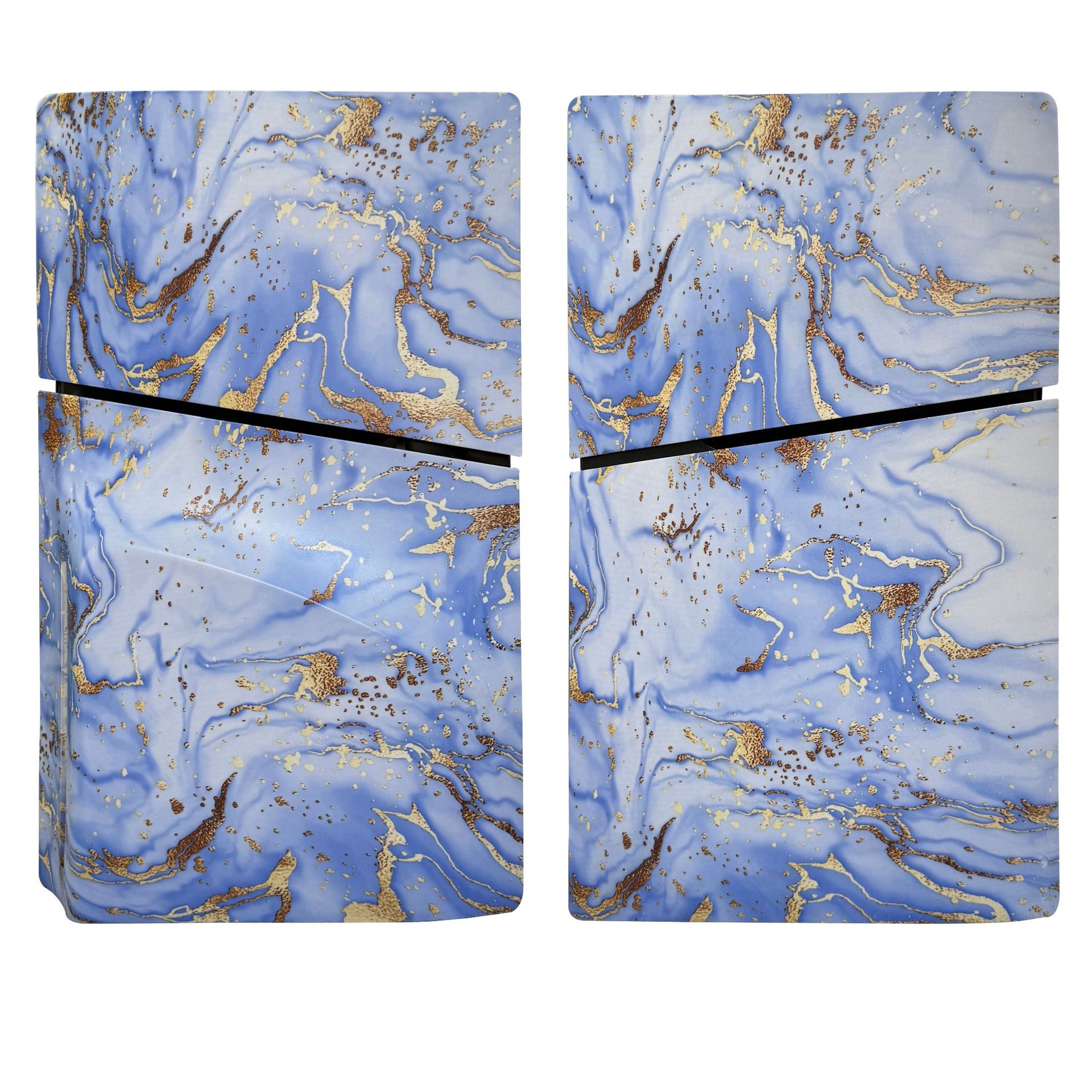 Transfronterizo exclusivo PS5Pro caja de reemplazo de fibra de carbono caja de consola de juegos caja de protección caja negra desmontable