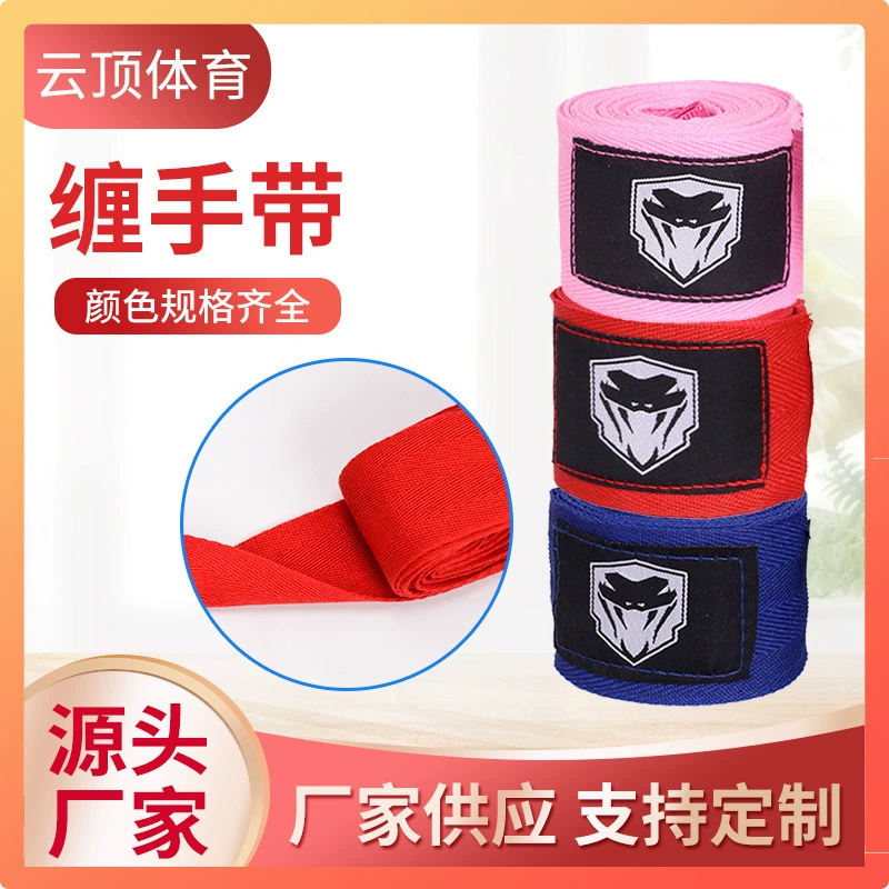 Боксерский спортивный галстук Пояс на руку Муай Тай Санда Защита рук Тканевый галстук Пояс Боевой ручной пояс Комплексная Боевая повязка Оптовая продажа