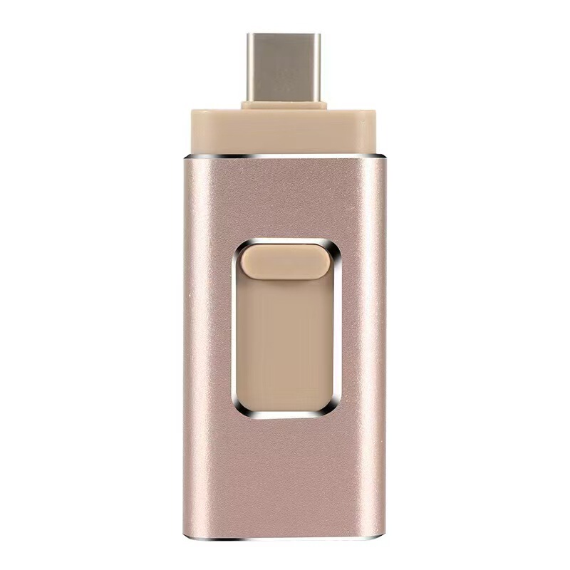 四合一手机u盘大容量适用苹果u盘安卓电脑通用64G礼品跨境批发1TB|undefined
