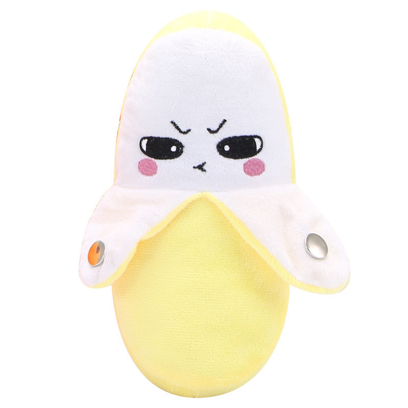 바나나 과일 유도 비트 피아노 딸기 당근 전기 음악 봉제 개인 대화 형 어린이 장난감