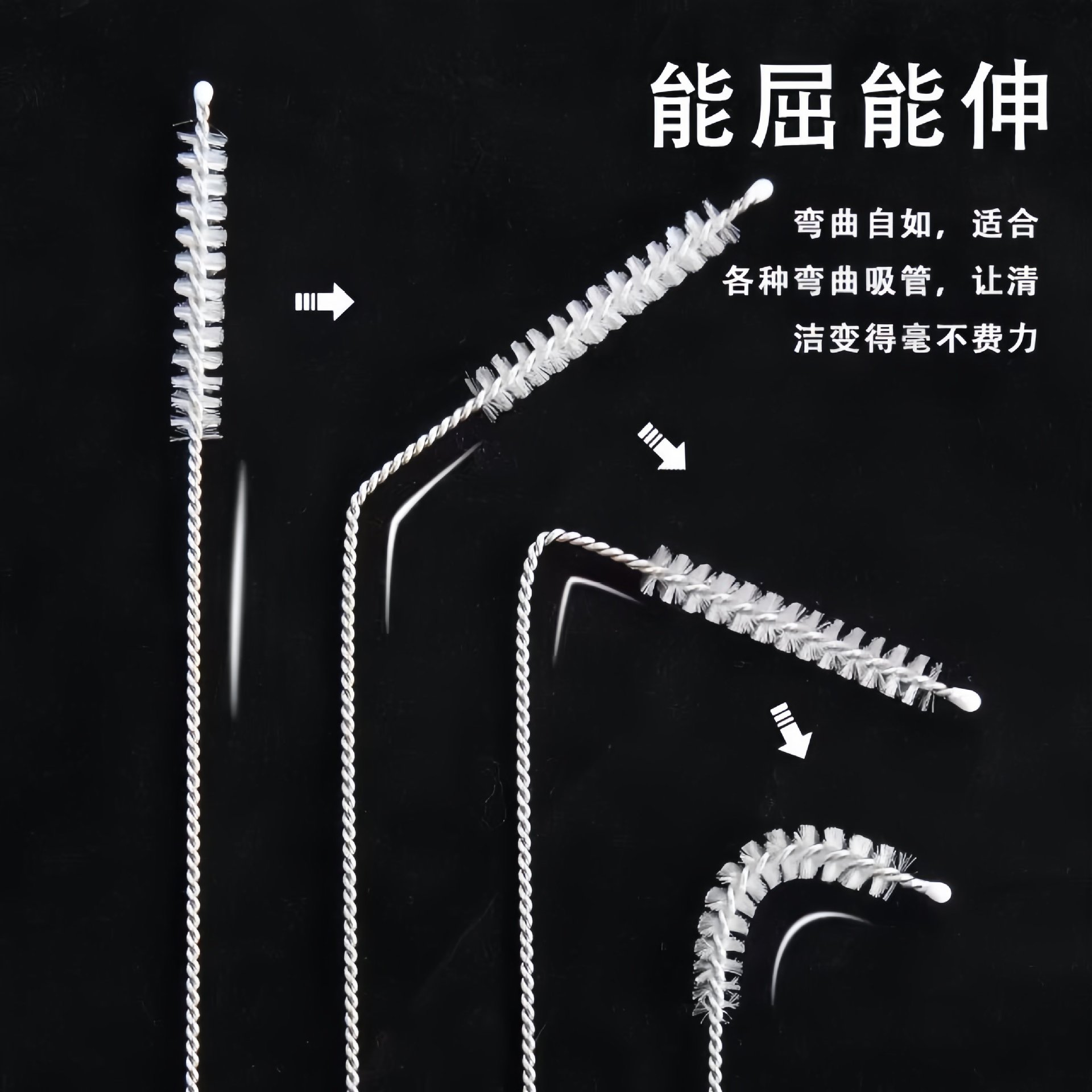 cepillo de grietas de mango largo cepillo de limpieza de acero inoxidable alargado cepillo pequeño especial para cocina sin ángulo muerto cepillo de taza multifuncional