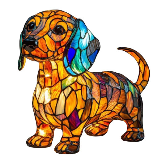 跨境Cat Lamp-Dachshund Lamp-Bigfoot Lamp树脂雕像LED灯摆件|undefined