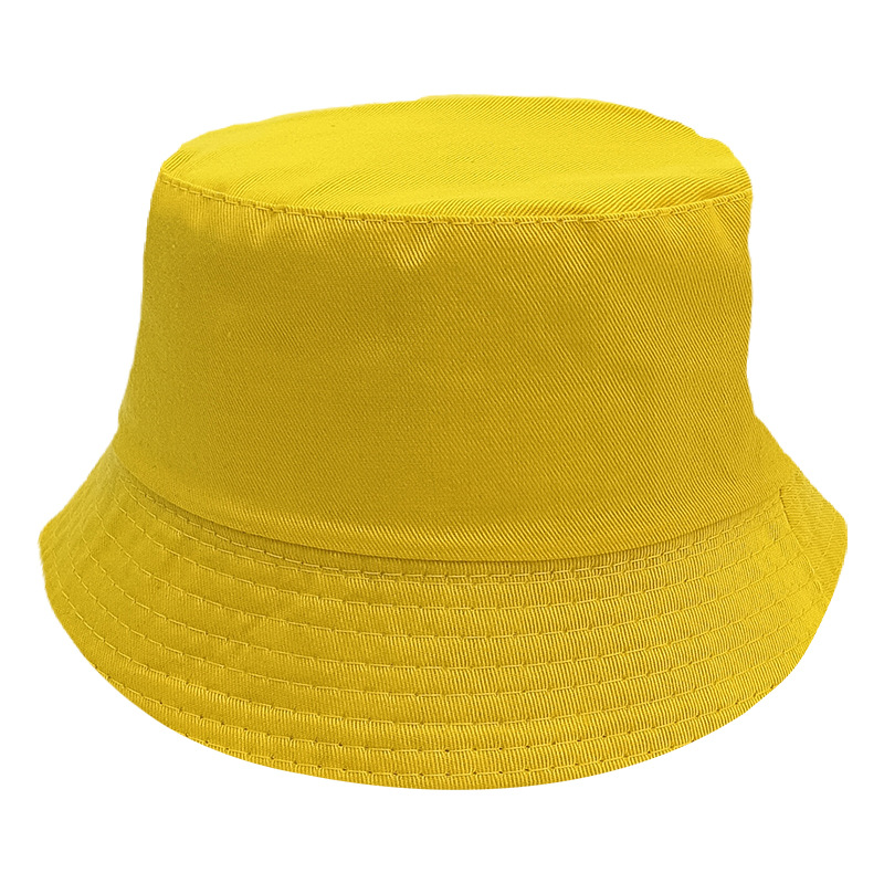 Productos de puestos de tierra Sombrero de pescador de color sólido barato Sombrero de camuflaje de protección solar de doble cara personalizado Sombrero de publicidad de viajes de tablero de luz al por mayor