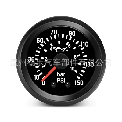 VDO Mexaniki Yağ Təzyiq Göstəricisi 150-509 0-10Bar/0-150Psi 52mm