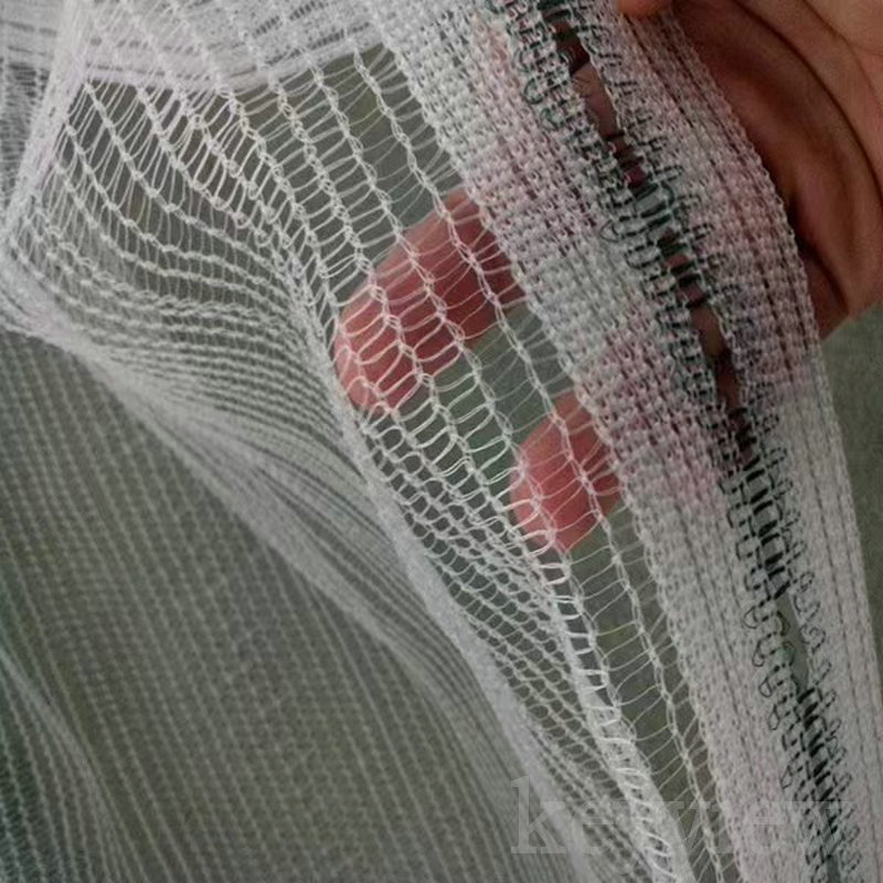 广州机场果园灰色防鸟网聚乙烯有结网防雹网机场防护网防冰雹