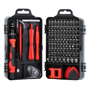 115 in 1 affordable version wholesale watch mobile phone disassembly repair tools chrome vanadium steel 115 in one screwdriver suit