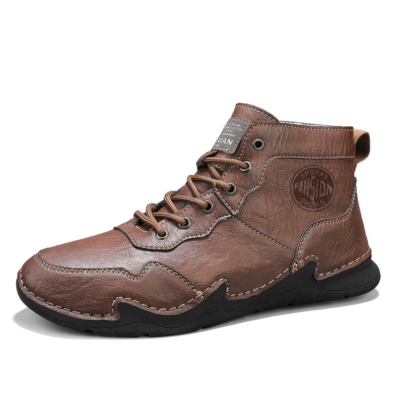 Ботинки martens из натуральной кожи, высокие, с утеплёнными вариантами, размеры 38–46