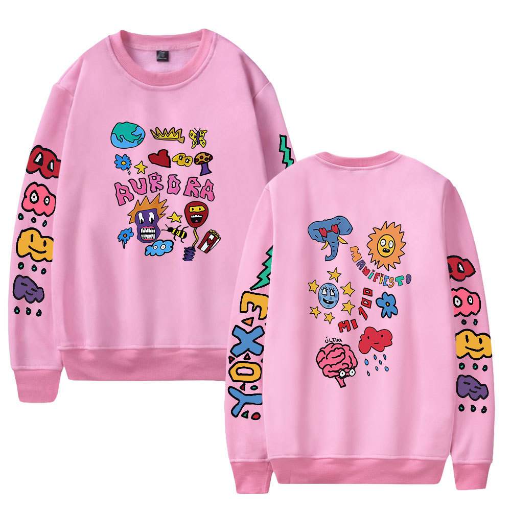 Humbe O-Neck Sweatshirts Women Men Long Sleeve Sweatshirts